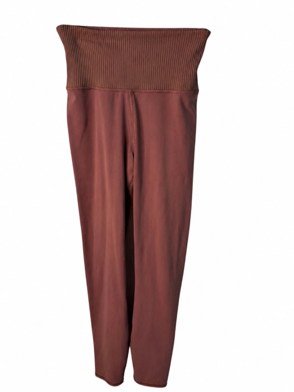 Vuori Rib Studio Leggings in Marsala
